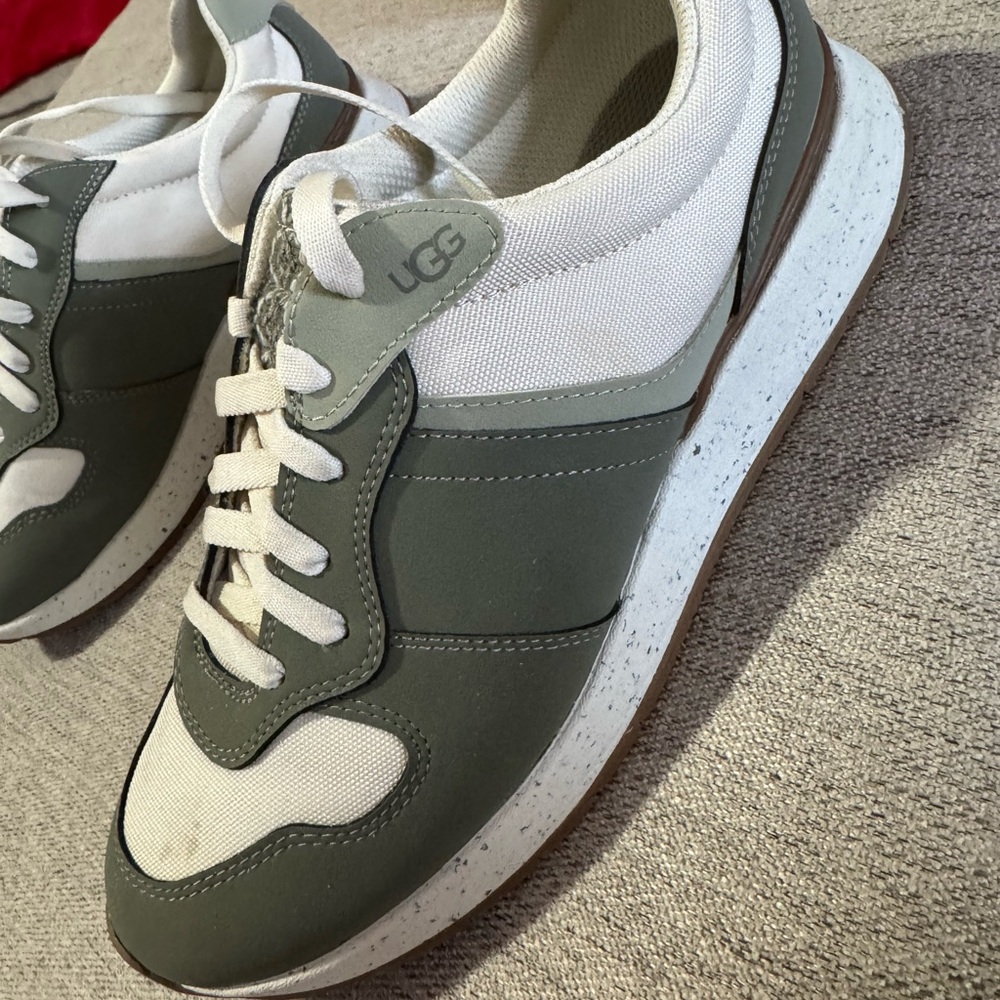 UGG Women's Green and White Sneakers